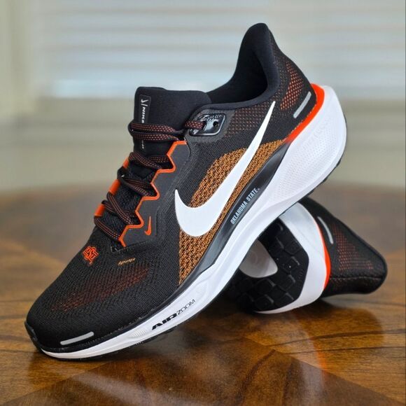 Nike Air Zoom Pegasus 41 OSU Oklahoma State Cowboys FZ5136-100 Men's Size 9 - Picture 1 of 16